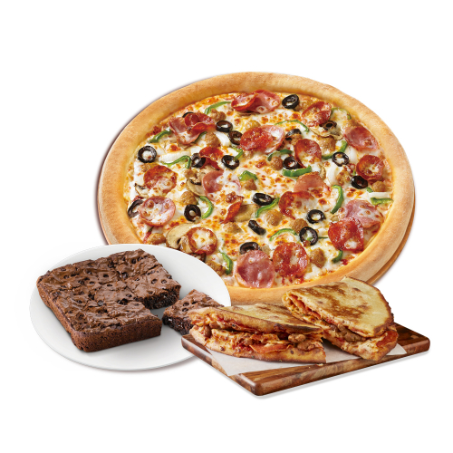 오리지널 수퍼 파파스(R)+이탈리안 파파디아즈+더블 초코칩 브라우니