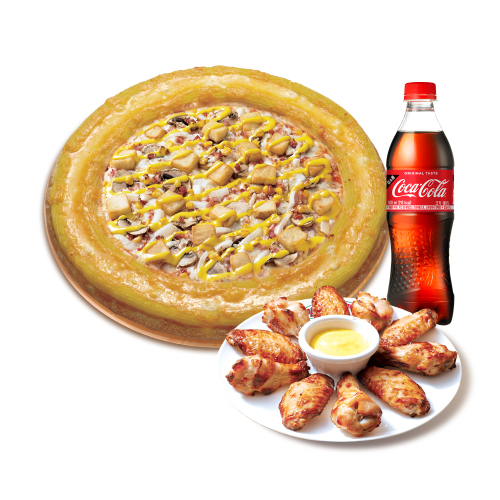 골드링 아이리쉬 포테이토(L)+파파스 윙+코카-콜라500ml