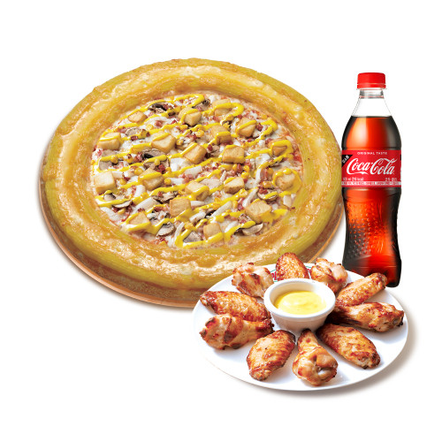 골드링 아이리쉬 포테이토(L)+파파스 윙+코카-콜라500ml