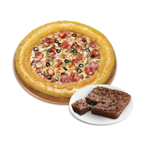 골드링 수퍼 파파스(L)+더블 초코칩 브라우니