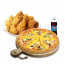 고구마피치세트M(고구마피자M+후라이드치킨(뼈))+치즈크러스트+콜라500ml