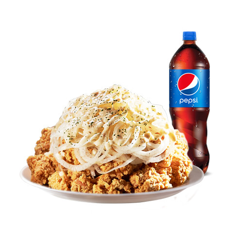 스노우어니언(뼈 또는 순살)+콜라1.25L