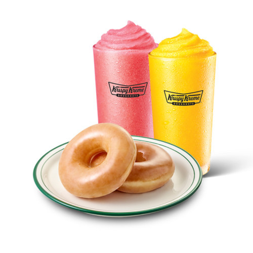 [속 시원한 하루] 오리지널 글레이즈드 2개 + 스무디 2잔