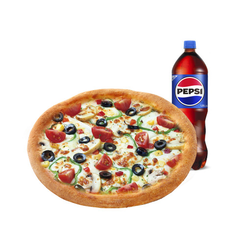 베지테리안M+콜라1.25L