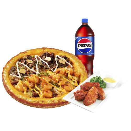 새우천왕M+핫윙4+콜라1.25L