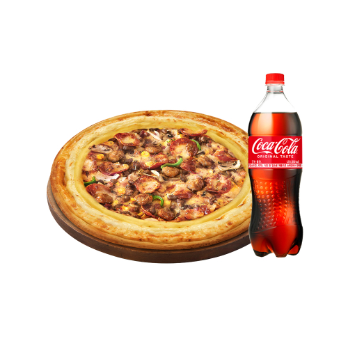 (오리지널)뉴욕 오리진 치즈버스트 L + 콜라1.25L