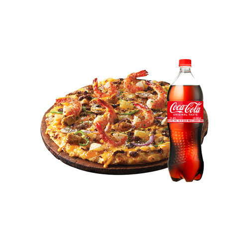 (오리지널)블랙타이거슈림프 L + 콜라1.25