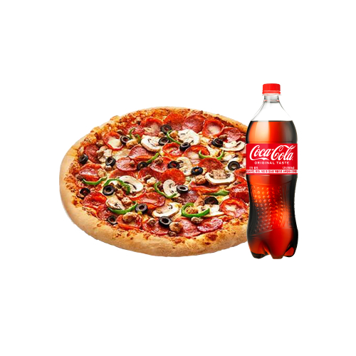 (오리지널)슈퍼디럭스 M + 콜라 1.25L