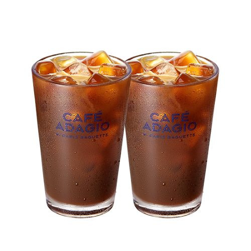 아이스 아메리카노 2잔