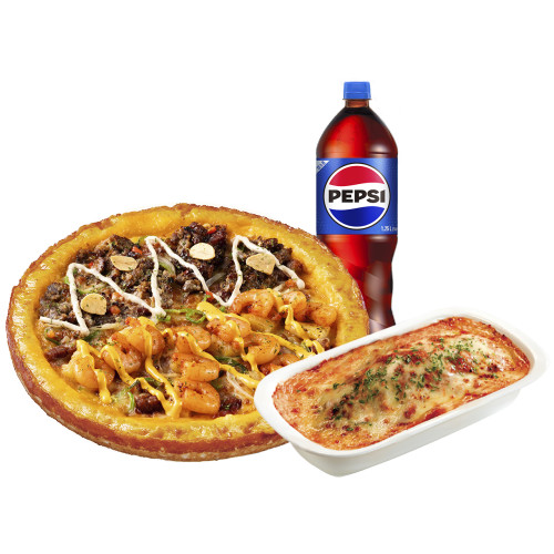 새우천왕M+오븐스파게티+콜라1.25L