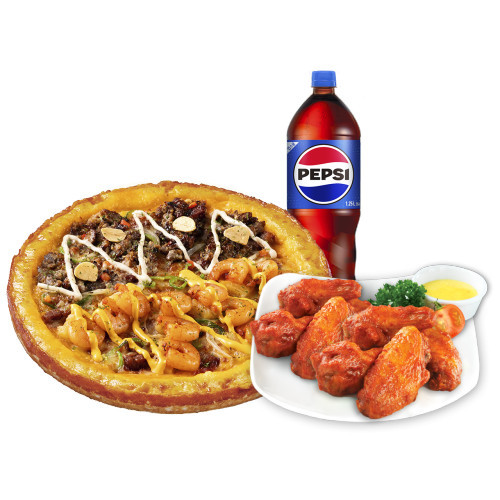 새우천왕M+핫윙8+콜라1.25L