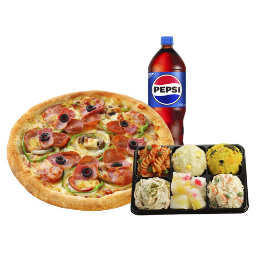 콤비네이션L+홈샐러드+콜라1.25L