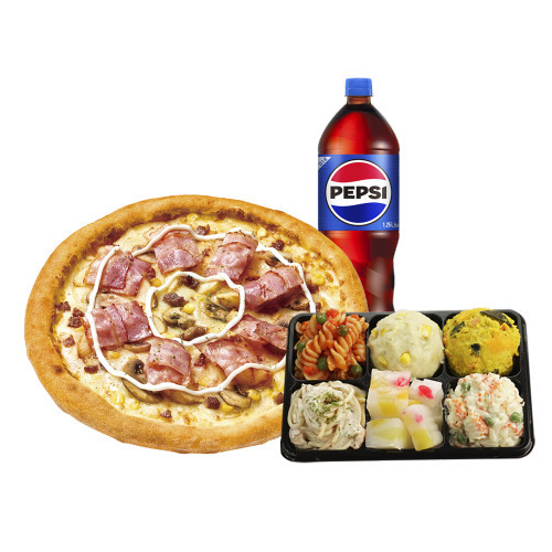 포테이토L+홈샐러드+콜라1.25L