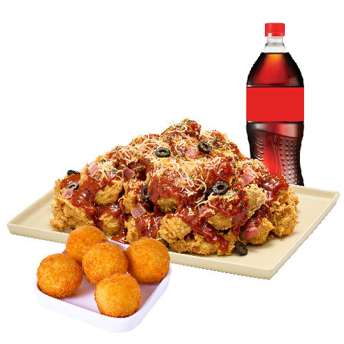 (오리지널/순살)Two 콤비네이션+오리지널치즈볼+콜라1.25L