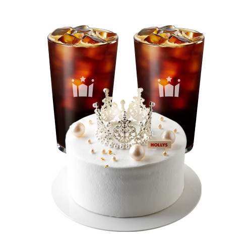 아메리카노 R 2잔 + 티아라 딸기 생크림