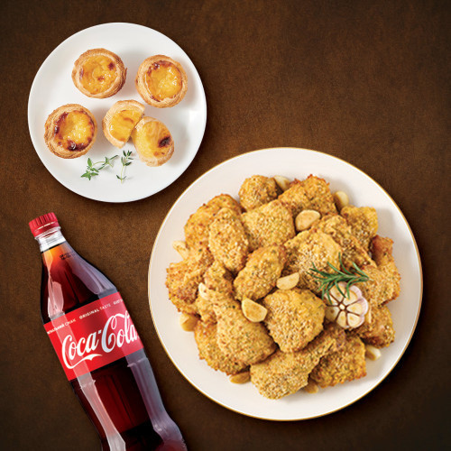 남해마늘바사삭+에그타르트+콜라1.25L