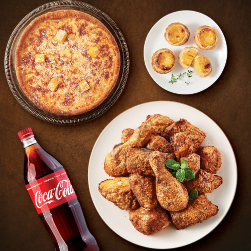 고추바사삭+시카고피자+에그타르트+콜라1.25L