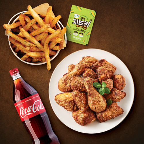 고추바사삭+콘스프 케이준감자+콜라1.25L