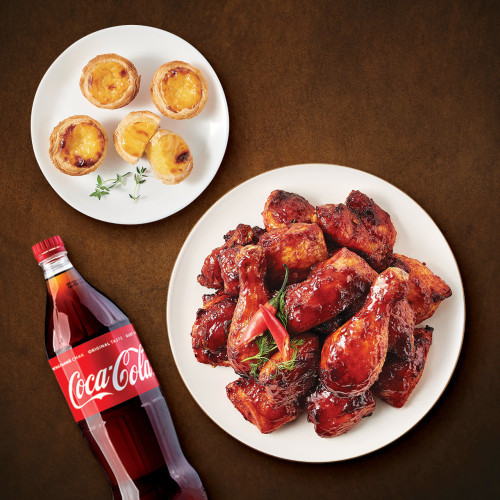 볼케이노+에그타르트+콜라1.25L