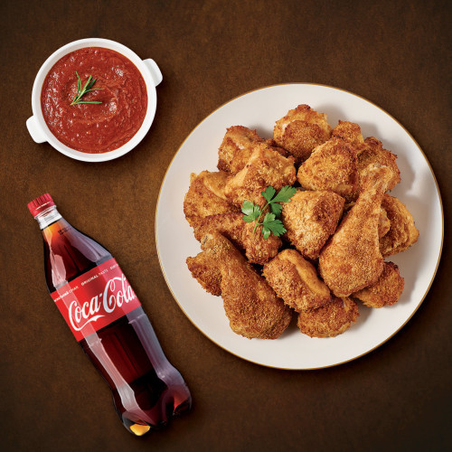 오븐바사삭+티카마살라+콜라1.25L