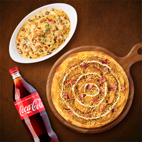 트리플 포테이토 피자+까르보나라+콜라1.25L
