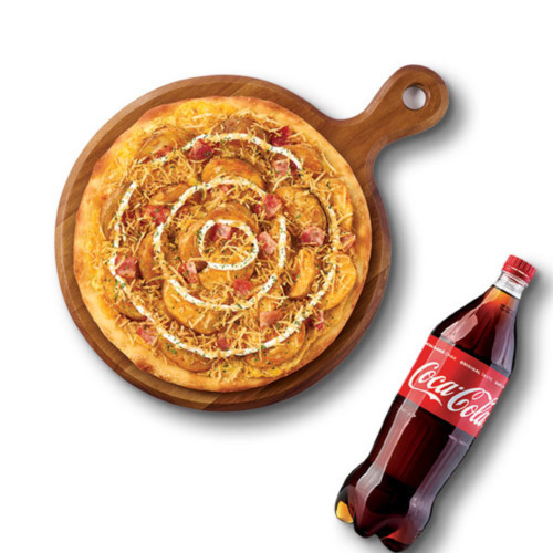 트리플 포테이토 피자+콜라1.25L