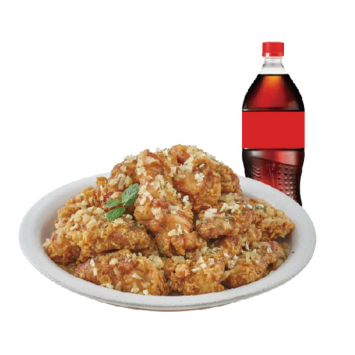(오리지널/콤보)알싸한마늘치킨+콜라1.25L