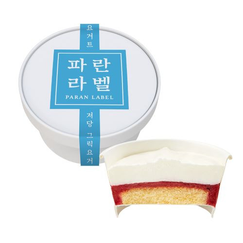 파란라벨 저당 그릭요거트 컵케이크