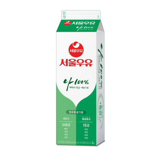 서울)흰우유1L