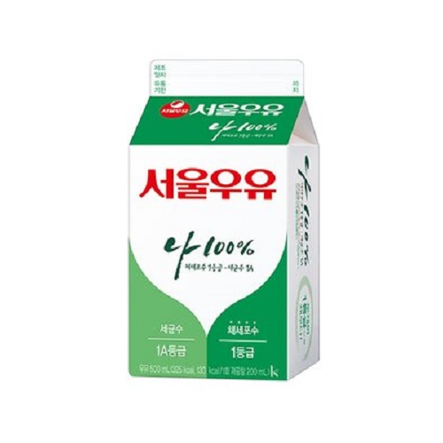 서울)흰우유500ml