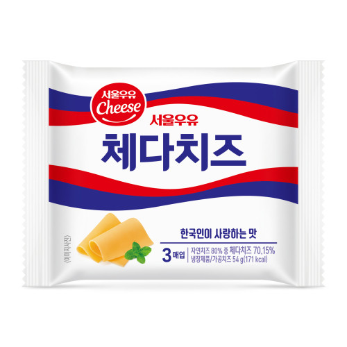 서울)체다치즈3매입