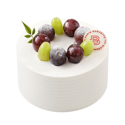 우유가득 생크림 케이크 1호(거봉&청포도)