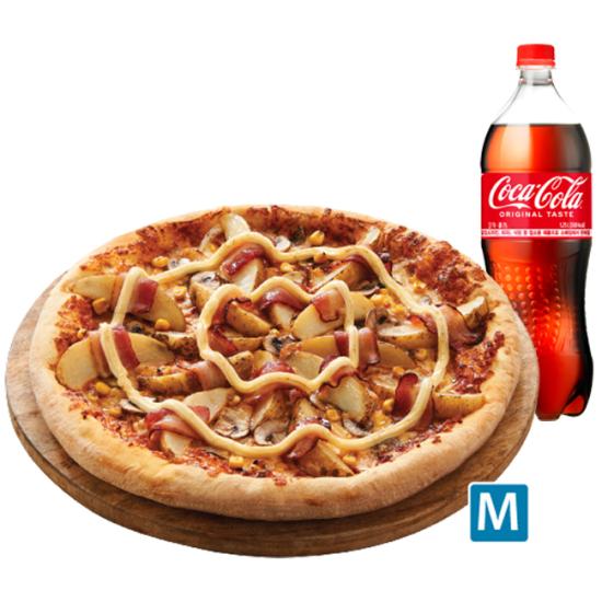 도미노피자 포테이토(오리지널)M+ 콜라1.25L