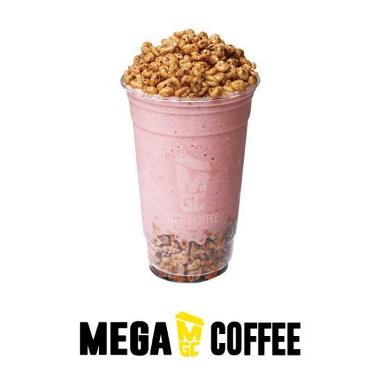 메가MGC커피 딸기퐁크러쉬