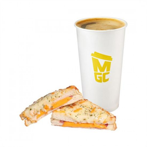 메가MGC커피 크로크무슈 세트