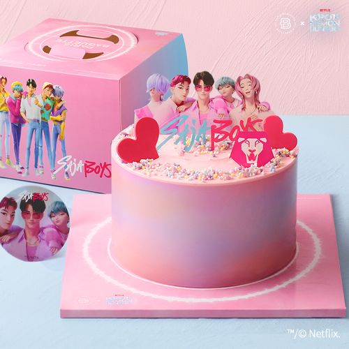 케이팝 데몬 헌터스 콜라보, 소다팝 케이크