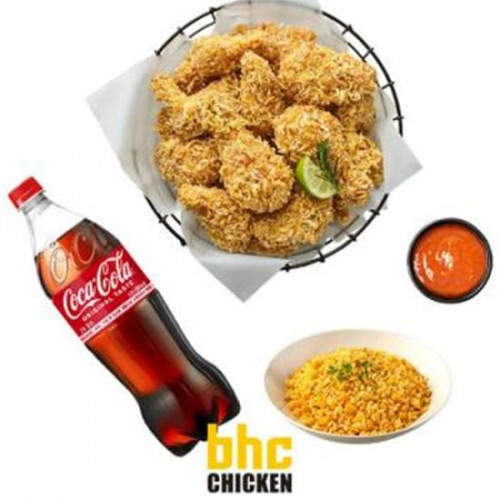 BHC 콰삭킹+뿌링클라이스+콜라1.25L