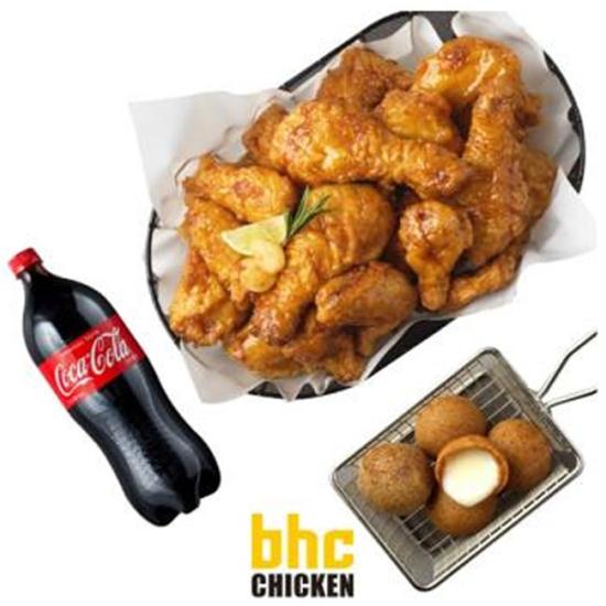 BHC 골드킹 콤보+치즈볼+콜라1.25L