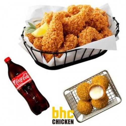 BHC HOT후라이드 콤보+뿌링치즈볼+콜라1.25L
