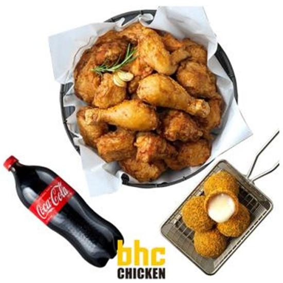 BHC 골드킹+뿌링치즈볼+콜라1.25L