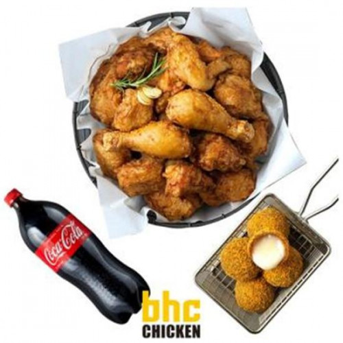 BHC 골드킹+뿌링치즈볼+콜라1.25L
