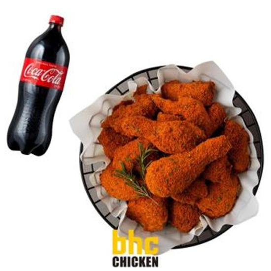 BHC 뿌링클HOT+콜라1.25L