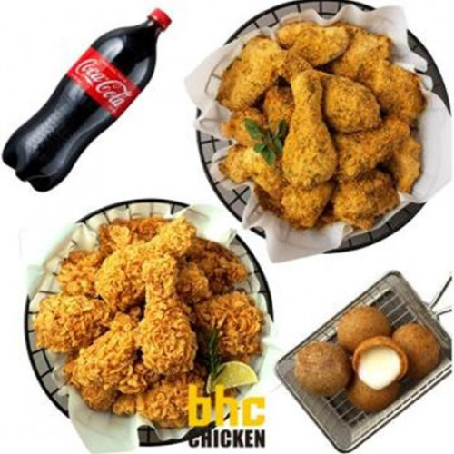 BHC 뿌링클+후라이드+치즈볼+콜라1.25L