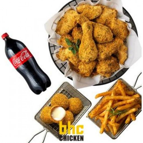 BHC 뿌링클+케이준프라이+뿌링치즈볼+콜라1.25L