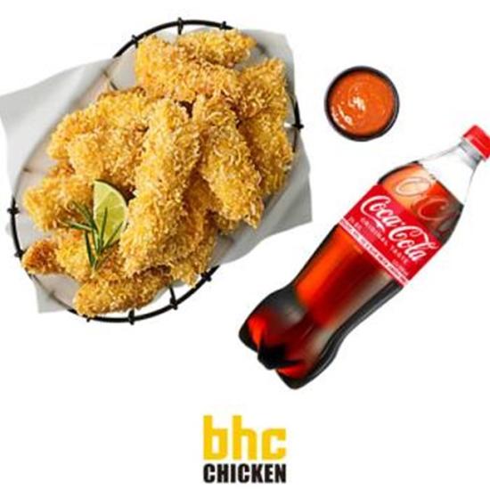 BHC 콰삭킹 순살+콜라1.25L