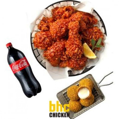 BHC 양념치킨+뿌링치즈볼+콜라1.25L