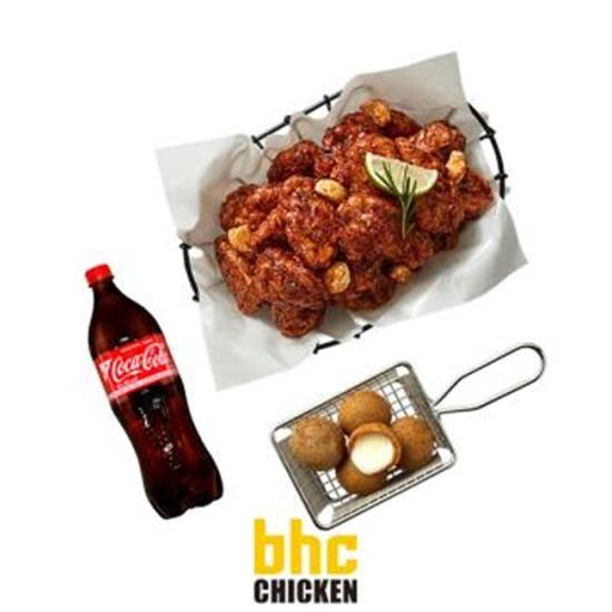 BHC 쏘마치 순살+치즈볼+콜라 1.25L