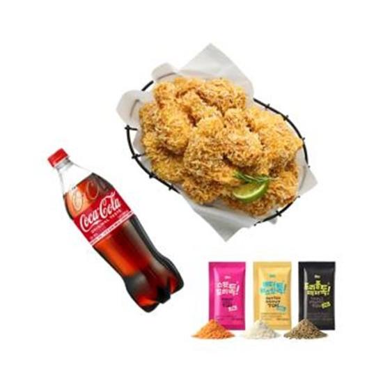 BHC 콰삭톡 윙+콜라1.25L