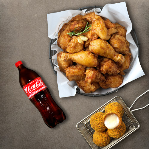 골드킹+뿌링치즈볼+콜라1.25L