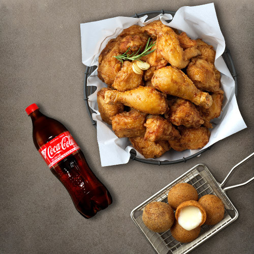 골드킹+치즈볼+콜라1.25L